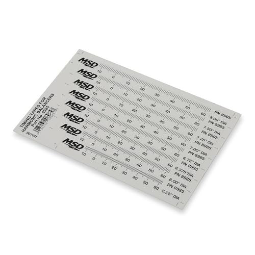 MSD MSD 8985 Timing Tapes for Harmonic Balancers - Outdoor Depot