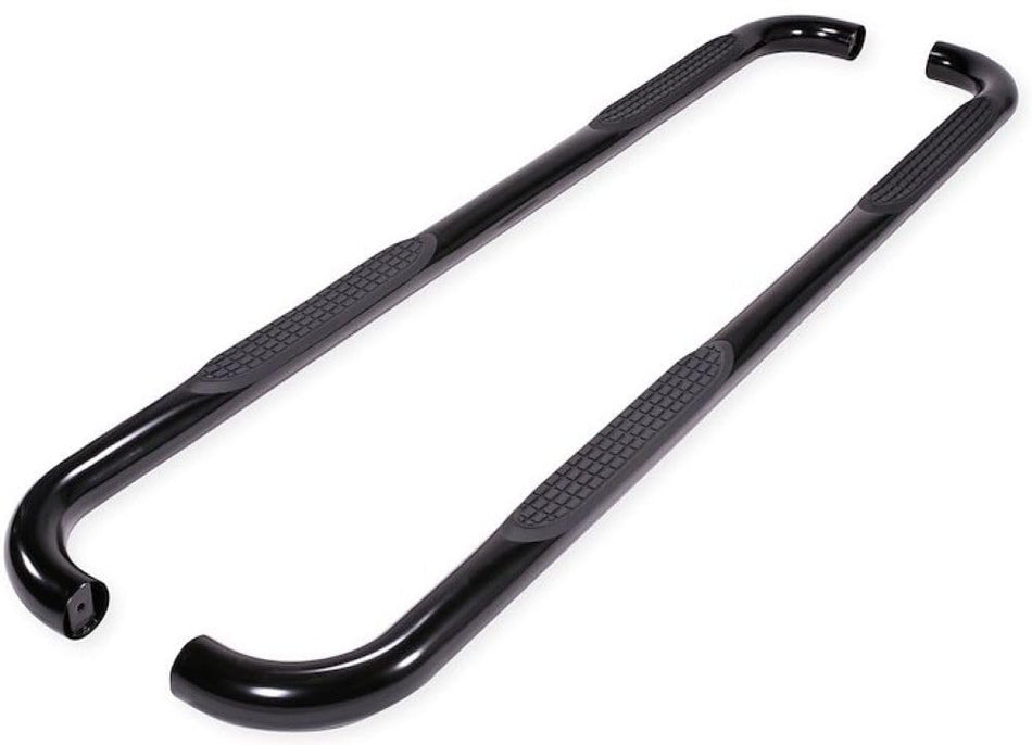Trailfx TrailFX Nerf Bar Side Steps Fits Chevrolet Silverado 1500 1999-2018 Black Powder Coated Steel 3-Inch - Outdoor Depot
