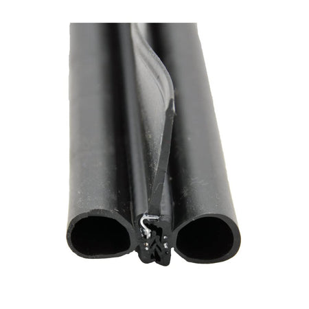AP Products AP Products 018-478 Double Bulb Seal with Slide-On Clip , Black - Outdoor Depot