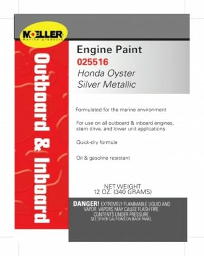 Moeller EP Honda Marine Paint, Silver Metallic