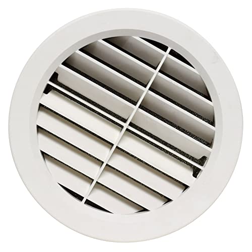 Valterra Valterra A10-3361VP Air Return Vent with 360° Rotation & Removable/Washable Foam Filter - 5-5/8" ID - Outdoor Depot