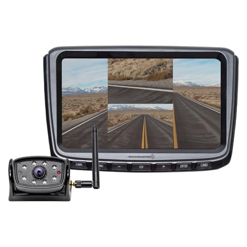 Brandmotion Brandmotion Wireless Observation IR Camera System with 7″ HD Monitor | Compatible with RAM 1500 - Outdoor Depot