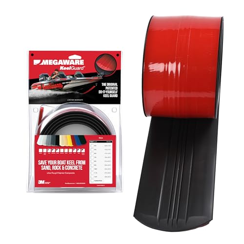 MEGAWARE KEELGUARD USA-Made, Original DIY Keel Protector, 5ft Black
