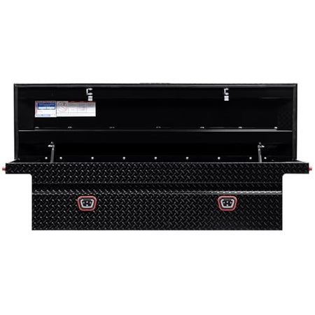 Weather Guard Weather Guard Model 121-5-04 Saddle Truck Box, Aluminum, for Full Size Trucks, Low Profile, - Outdoor Depot