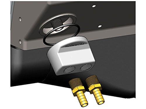 Derale Derale 15748 Engine Oil Filter Relocation Kit , Silver - Outdoor Depot