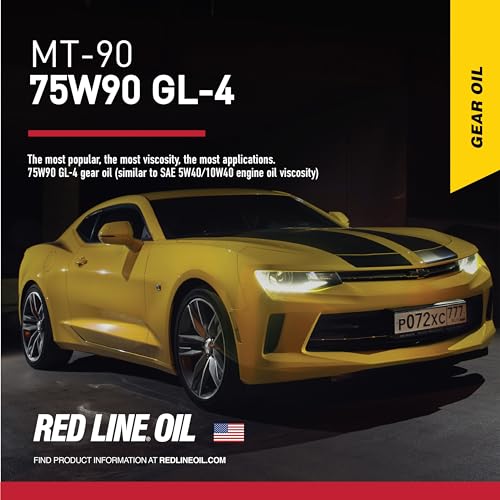 Redline Oil Red Line 50304 MT-90 75W-90 GL-4 Manual Transmission and Transaxle Lubricant (MTL)- 1 Quart - Outdoor Depot