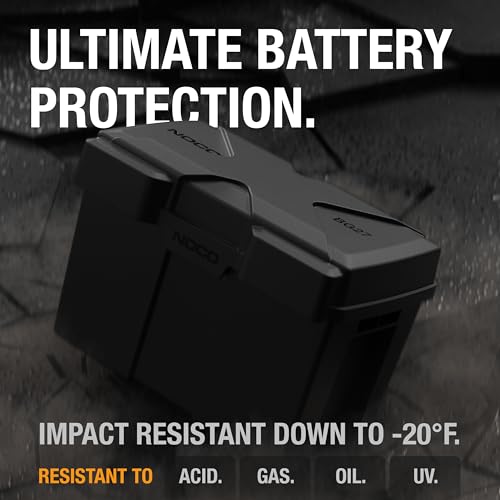 NOCO NOCO Snap-Top BG27 Battery Box, Group 27 12V Battery Box for Marine, Automotive, RV, Boat, Camper and - Outdoor Depot