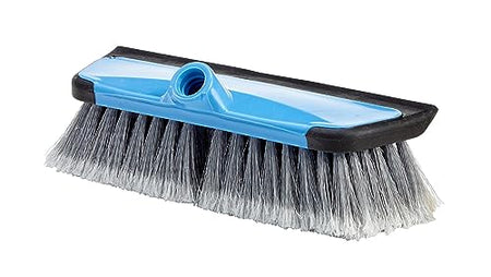 Dicor Dicor CP-SB10SQE Soft Bristle Exterior Wash Brush with Squeegee for Exterior RV Roof Cleaning and - Outdoor Depot