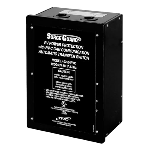 Southwire Southwire 40350-RVC Surge Guard RVC-Compatible Automatic Transfer Switch - 50A, 120/240V, 60 Hz - Outdoor Depot