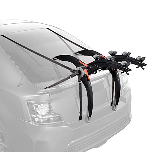 G3 Car Bike Rack Trunk Hatch Mount Holds 3 Bikes Frame Clamp Non-Foldable Aluminum Black G3 Bike Rack - Outdoor Depot