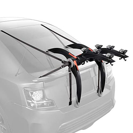 G3 Car Bike Rack Trunk Hatch Mount Holds 3 Bikes Frame Clamp Non-Foldable Aluminum Black G3 Bike Rack - Outdoor Depot