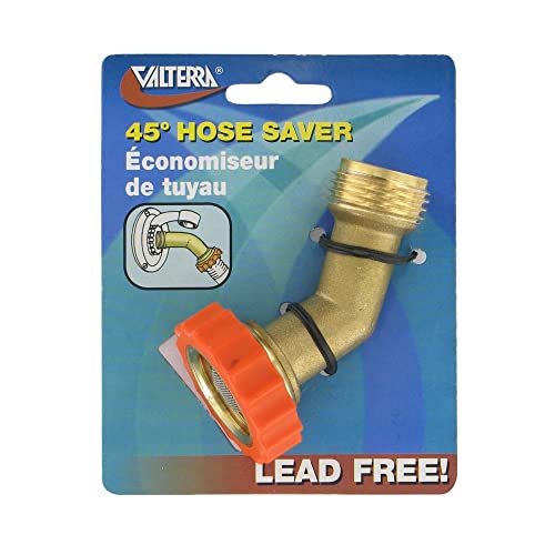 Valterra Valterra (A01-0019VP) 45 Degree Brass Hose Saver - Outdoor Depot