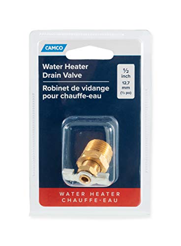 Camco Camco ½" RV Water Heater Replacement Drain Valve - Replace Your RV Water Heater Drain Valve - Simple - Outdoor Depot