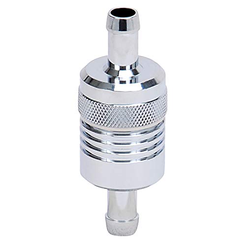 Edelbrock Russell 645120 Chrome Aluminum Street Fuel Filter