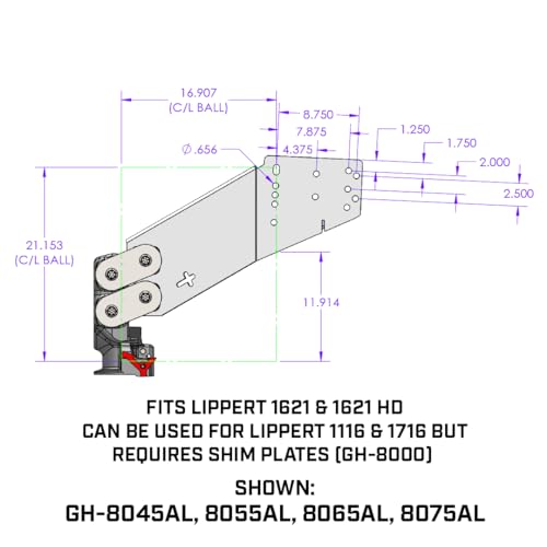 GEN-Y Hitch GEN-Y Hitch Fifth Wheel to Gooseneck SnapLatch Coupler | 3,500-6,500 Pound Pin Weight Range | - Outdoor Depot