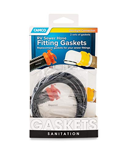 Camco Camco Sewer Hose Replacement Gasket - Replacement Gaskets for RV Sewer Fittings to Ensure an Odor - Outdoor Depot