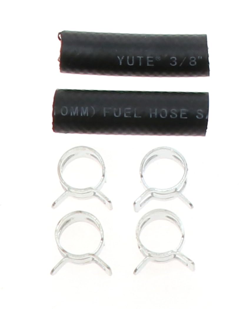 Wix WIX 33033 Universal In-Line Fuel Filter with 3/8â€ Clamp-On Inlet/Outlet, Max Pressure 60-PSI - Outdoor Depot