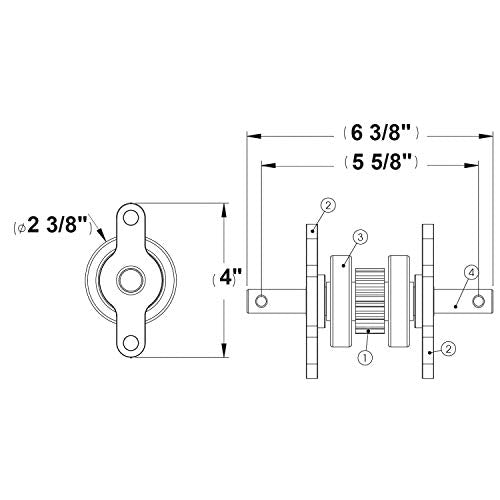 AP Products AP Products (014-281331 Replacement Part for Slide-Out Gear Pack - Outdoor-Depot.us