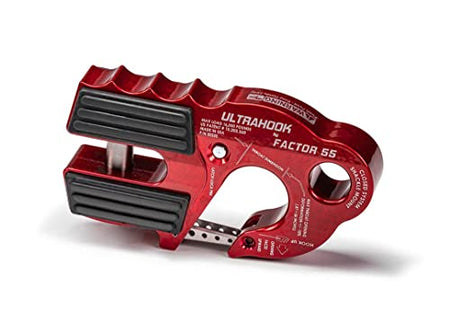 Factor 55 Factor 55 00250-01 Ultrahook Winch Hook Closed System Shackle Max Load 16,000 lbs ULT Strength - Outdoor Depot