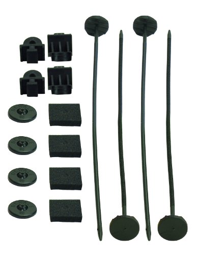 Derale Autostyle Derale 16744 Plastic Rod Mounting Kit, Black - Outdoor Depot