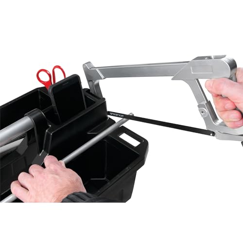 Performance Tool Performance Tool W88995 Portable Supply Caddy and Magnetic Utility Tool Tray,Black - Outdoor Depot