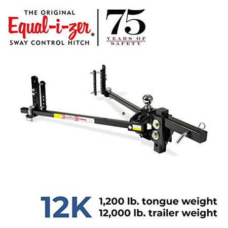 Equal-i-zer Equal-i-zer 4-point Sway Control Hitch, 90-00-1200, 12,000 Lbs Trailer Weight Rating, 1,200 Lbs - Outdoor Depot