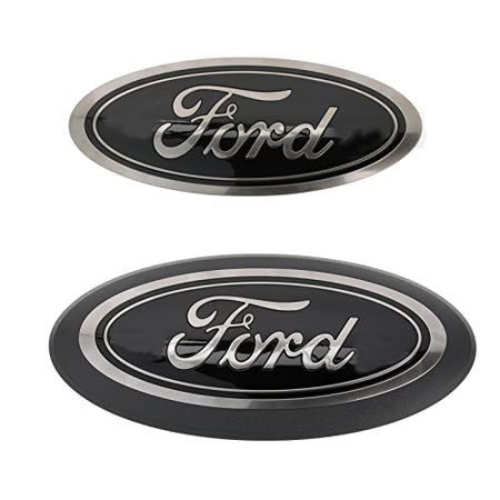 Ford Ford 2018-2023 F-150 Front Grille and Rear Tailgate Black Appearance Emblem Kit M-1447-F15B - Outdoor Depot