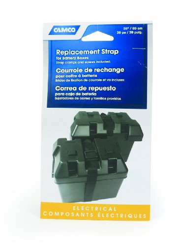Camco Camco Replacement Strap for Battery Box - 39-inches Long - Hardware Included (55364) - Outdoor Depot