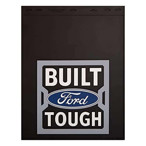 Plasticolor Plasticolor 001861R01 Built Ford Tough 18x24 Mud Guard - Set of 2 Pieces - Outdoor Depot
