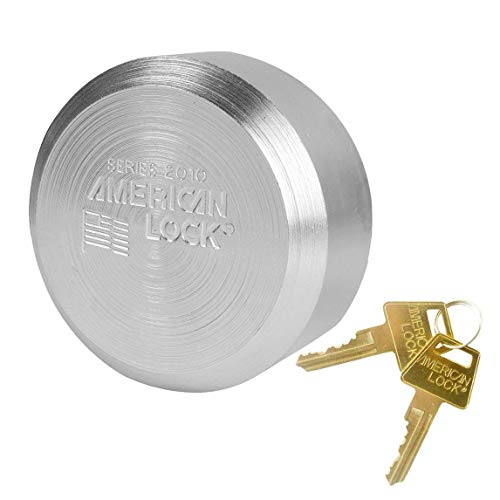 Master Lock American (1) Keyed Alike Solid Steel, High Security, Hidden Shackle Padlocks, w/Bumpstop Technology A2010NKA-1
