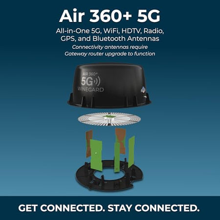 Winegard Winegard AR2-5G1 Air 360+ 5G - Outdoor Depot