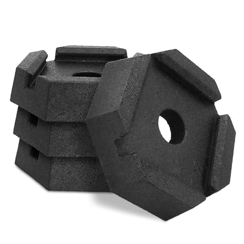 SnapPad SnapPad Mini Square 5 (Pack of 4) | Four-Point RV Leveling System, 5.5" Square to 5.75" Round Jack - Outdoor Depot