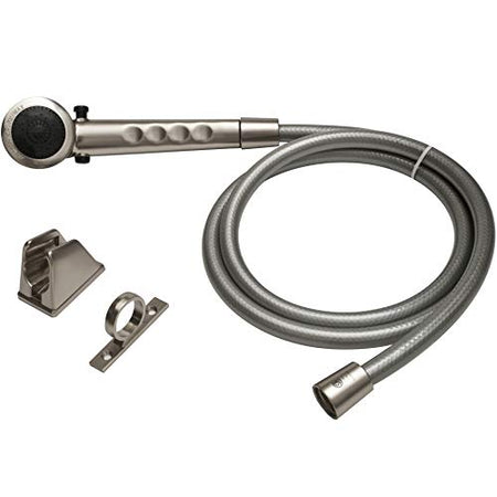 Dura Faucet Dura Faucet DF-SA130-SN Economical Shower Head Hose Kit, Handheld Replacement RV Shower Wand, - Outdoor Depot