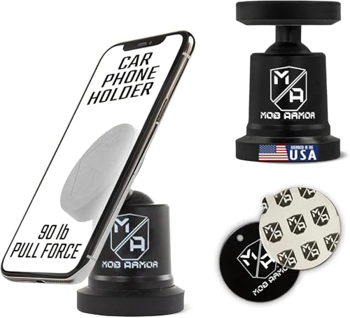 Mob Armor Mob Armor MobNetic Maxx - USA Assembled Magnetic Phone Holder for Car, Magnetic Car Phone Mount, - Outdoor Depot