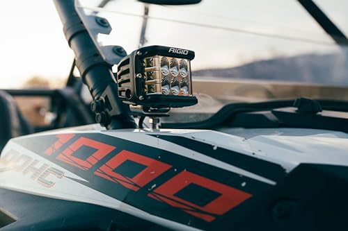 RIGID INDUSTRIES RIGID INDUSTRIES D-SS PRO SPOT Surface Mount BLK Pair - Outdoor Depot