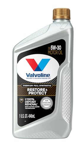 Valvoline Valvoline Restore & Protect Full Synthetic 5W-30 Motor Oil 1 Quart - Outdoor Depot