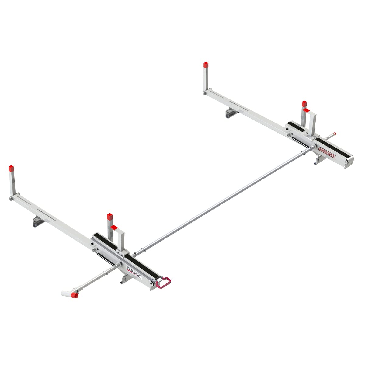 Weather Guard Weather Guard EZGLIDE2™ Drop-Down Ladder Rack, Extended, Mid/High-Roof, Model 2291-3-01 - Outdoor Depot