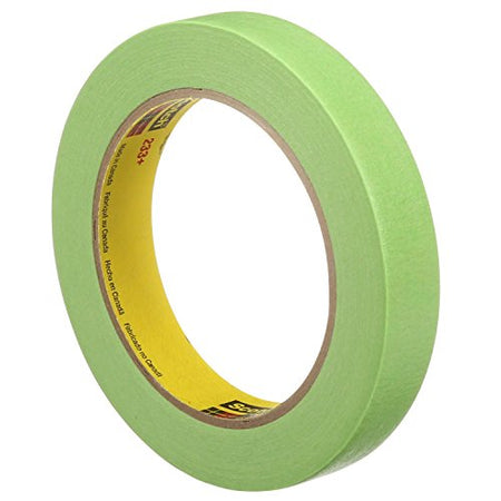 3M 3M Scotch Performance Masking Tape 233+, 26334, Green, 18 mm x 55 mm, Flexible, Moisture Resistant, - Outdoor-Depot.us