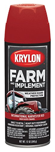 Krylon Krylon INTERNATIONAL HARVESTER RED (IH RED) (1933), 12 Ounce (Pack of 1) - Outdoor Depot