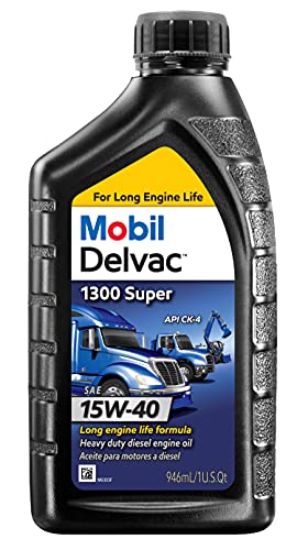 Mobil 1 120429-1 Diesel Oil (15w40 1 Qt Petroleum Base Oil),