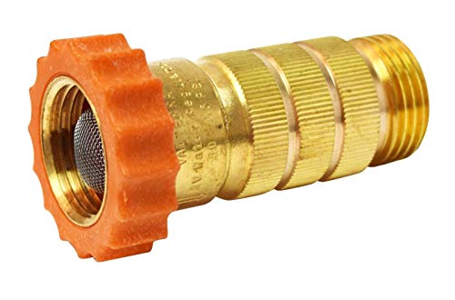 Valterra Valterra RV Hi-Flow Water Regulator, Lead-Free Brass Hi-Flow Water Regulator for Camper, Trailer, - Outdoor Depot