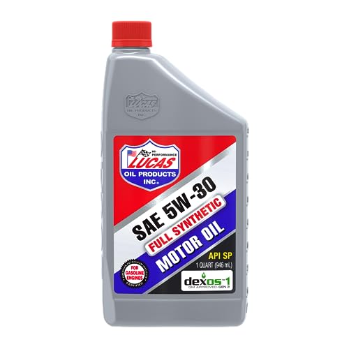 Lucas Oil Lucas Oil 10049 Full Synthetic SAE 5W-30 Motor Oil - 1 Quart - Outdoor Depot