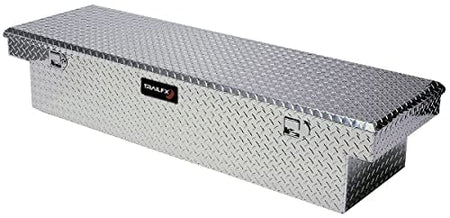 Trailfx TrailFX Tool Box 110701 Crossover Standard Single Lid With Struts Diamond Tread Bright Polished 16 - Outdoor Depot