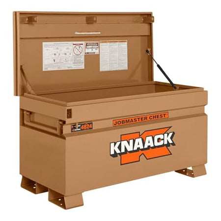 KNAACK Knaack Chest-Style Box, Tan, 48x28.5x24 in, 1PK 4824-KL - 1 Each - Outdoor Depot