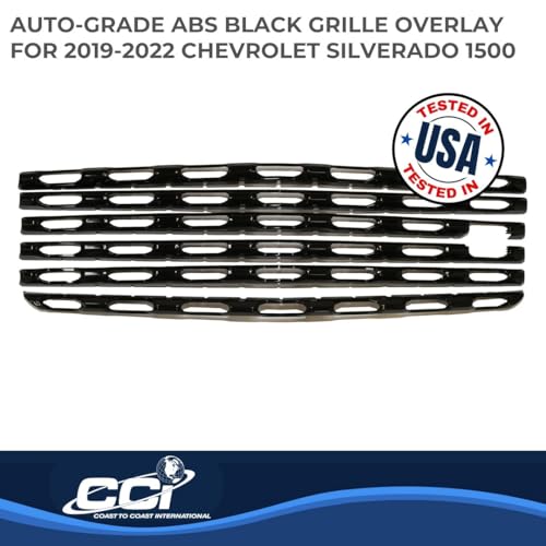 Coast to Coast International COAST2COAST - C2CGI167BLK - OVRLY; 19- Silverado; Gloss Black; - Outdoor Depot