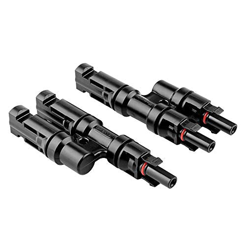 Renogy Solar Y Branch Connector MMF+FFM for Solar Panels, Waterproof 1Pair