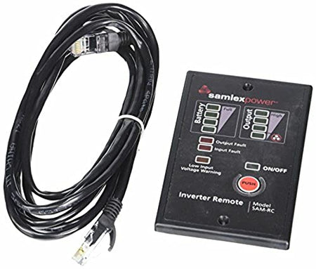 Samlex America Samlex America Solar SAM-RC SAM Series Optional Remote Control, Black - Outdoor Depot