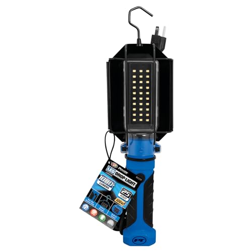 Performance Tool Performance Tool W2237 25' 18GA 1,000 lumen 120V LED Drop Light with Extra Built in 120V - Outdoor Depot
