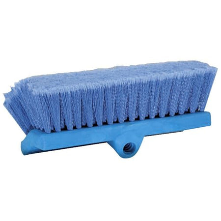 Mr. Long Arm Mr Long Arm, Inc. 0483M Bi-Level Flow-Thru Soft Brush, Blue - Outdoor Depot