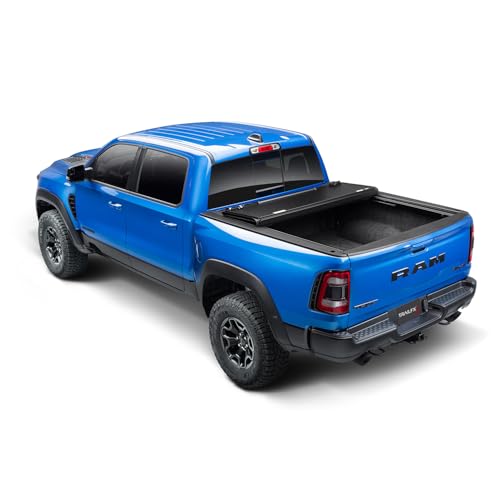 Trailfx TrailFX Hard Tri-Fold Truck Bed Tonneau Cover Fits 2019-2025 Ram 1500 5.7 Foot Bed No RamBox Gloss - Outdoor Depot